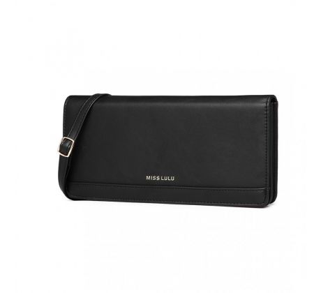 Dámska peňaženka - minikabelka čierna