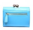 Módna dámska peňaženka svetlo modrý lak Miss Lulu