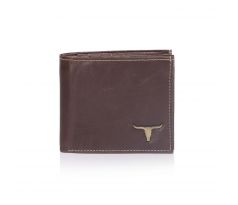 Kožená hnedá pánska peňaženka Buffalo WILD RM 01 s RFID