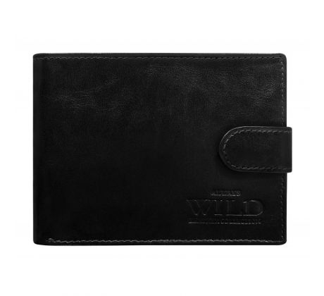 Kožená pánska peňaženka RFID v krabičke WILD