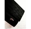 Čierna obdĺžniková spoločenská kabelka 19SP002- GROSSO
